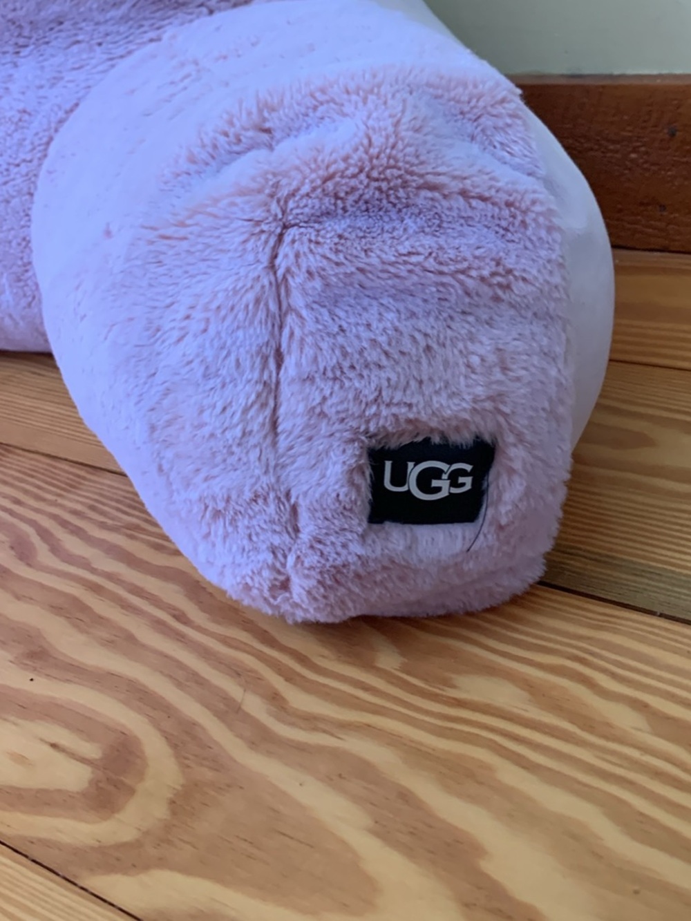 UGG Plush Lavender Reading Pillow with Branded Handle - Picture 2 of 4